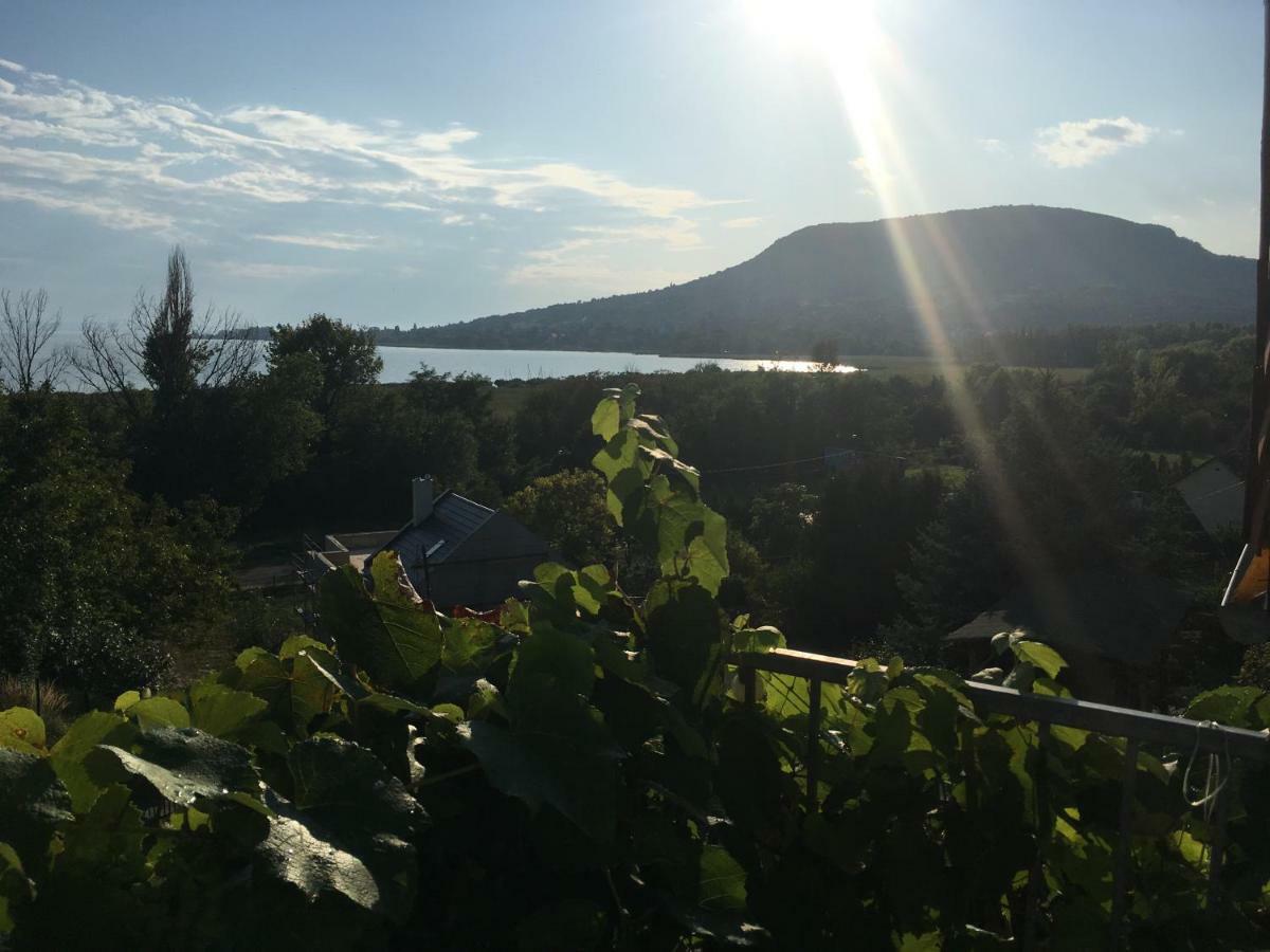Sipos Borhaz Es Vendeghaz Hotel Badacsonyors Bagian luar foto